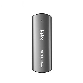 Netac 朗科 2.5英寸 NVMe/SATA移动硬盘盒 USB 3.1 Type-C WH31