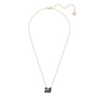 SWAROVSKI 施华洛世奇 FACET SWAN系列 5281275 天鹅项链 38cm