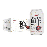 PLUS会员：yineng 依能 鲜汽 米酒味苏打气泡水  330ml*24罐