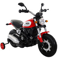 奇客 qk-307电动车2-8岁儿童电动摩托车三轮车男女宝宝可坐人小孩玩具车承重大于50kg