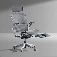 YANXUAN 网易严选 人体工学转椅 3D腰靠转椅 灰+白