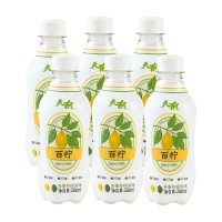 有券的上：天府 百柠气泡水 268ml*6瓶装