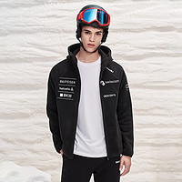 DESCENTE 迪桑特 瑞士国家滑雪队联名 男子摇粒绒针织运动外套冬季