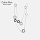 Calvin Klein Jastound系列 矿石水晶项链 KJ81BN050100