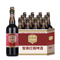 CHIMAY 智美 修道院 红帽啤酒 750ml*12瓶