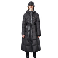DKNY 唐可娜儿 Donna Karan 唐纳·卡兰 女士长款羽绒服 W1410JJ510A