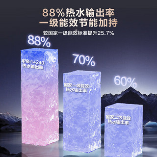 华帝 全免安装电热水器60升家用储水式扁桶3000w速热超薄双胆电子镁棒终身免更换一级能效DDF60-i14240