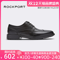 ROCKPORT 乐步 春夏商务正装男士正装皮鞋男鞋牛皮系带鞋CI1081