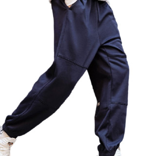 XTEP 特步 活力系列 男子运动长裤 879429630010 暗紫 L