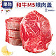 果勋澳洲M5和牛眼肉盖牛排原切 1kg