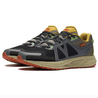 LI-NING 李宁 男子休闲运动鞋 ARSS055-1 黑灰色 46