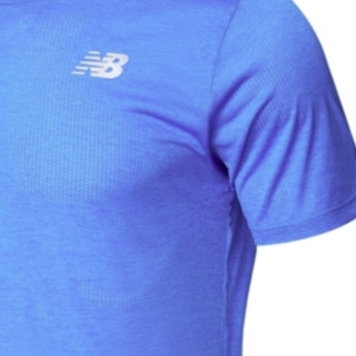 new balance 运动T恤 AMT21262-SB8 蓝色 XXL