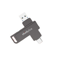 ThinkPad 思考本 TU202 USB 3.2 固态U盘 黑色 1TB USB-A/Type-C双口
