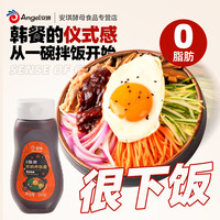 百钻0脂肪石锅拌饭酱韩式风味辣椒酱炒年糕专用冷面调味酱料350g