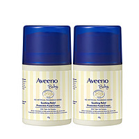 Aveeno 艾惟诺 儿童面霜舒缓柔嫩宝宝保湿按压乳液小喷泉倍润面霜48g*2