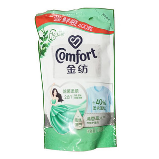 Comfort 金纺 草木清香型柔顺剂400ml*4袋装