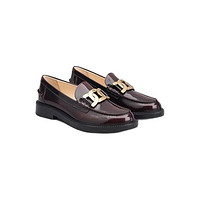 TOD'S 托德斯 女士乐福鞋 XXW59C0EN90SHA 红棕色 38