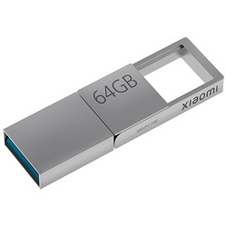 MI 小米 XMUP21YM USB 3.2 固态U盘 银色 64GB USB-A/Type-C双口