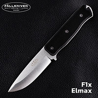 Fallkniven 福克尼文 瑞典进口fallkniven福克尼文户外直刀 F1x  Elmax 钢本色