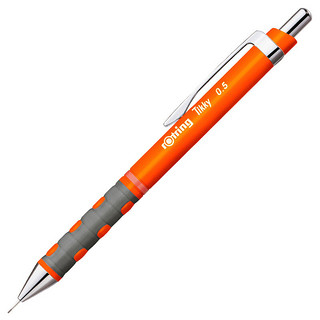 rOtring 红环 Tikky系列 自动铅笔 荧光橙 HB 0.5mm 单支装