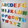 KIDNOAM 儿童彩色英文字母磁性贴数字冰箱贴26个大小写字母认知教具 字母26块+数字37块