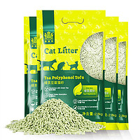 Navarch 耐威克 猫砂绿茶豆腐砂2.8kg*4袋宠物用品猫砂除臭10直冲马桶包邮