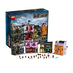 LEGO 乐高 哈利波特系列对角巷75978街景 男孩女孩成人拼装积木玩具