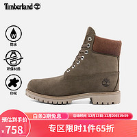 Timberland添柏岚官方男鞋新款6寸靴户外休闲防水|A2J6J A2J6JW/深棕色 41