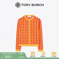 TORY BURCH 短款提花开衫136760