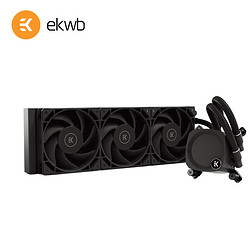 EKWB 毅凯火力 EK Lux CR360 Dark黑色CPU水冷散热器 360MM