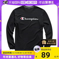  Champion 经典印花套头长袖卫衣 GT78H