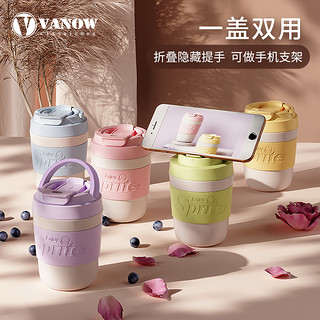 VANOW 范洛 英国Vanow雪碧联名咖啡保温杯女随行便携小巧不锈钢水杯子