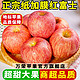 万荣苹果纸加膜红富士苹果净重4.5斤80mm冰糖心丑苹果