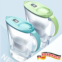 百亿补贴：BRITA 碧然德 Marella cool海洋系列 滤水壶 2.4L 1壶2芯