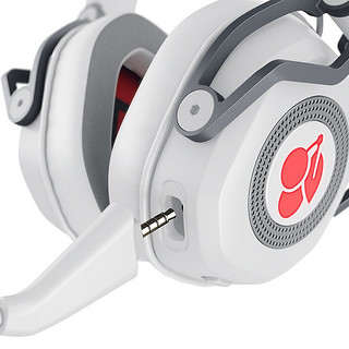 CHERRY 樱桃 HC8.2 耳罩式头戴式有线游戏耳机 白色