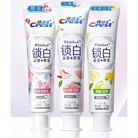 Crest 佳洁士 香氛锁白牙膏（清恬樱花+冈山梦白桃+清柚白茶）120g*3