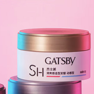 GATSBY 杰士派 清爽感造型发蜡 动感型 80g