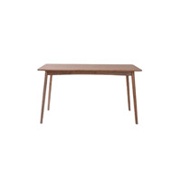 YANXUAN 网易严选 实木餐桌椅组合 一桌四椅 胡桃木色 1.6m