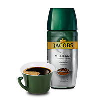 JACOBS 米粒咖诺 微研磨冻干速溶黑咖啡 100g