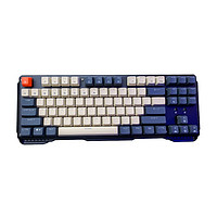 JAMES DONKEY 贝戋马户 619RS 87键 有线机械键盘 蓝色 佳达隆CAP红轴 RGB