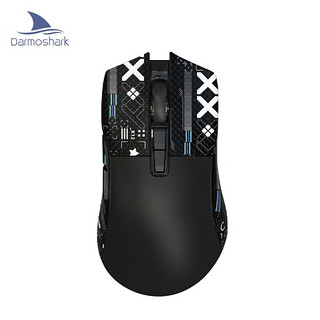Darmoshark 达摩鲨 N3 三模无线鼠标 蓝牙2.4G有线轻量化游戏电竞鼠标 PAW3395 N3黑色+