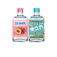 江小白 果立方 蜜桃168ml+白葡萄168ml 168mL 2瓶