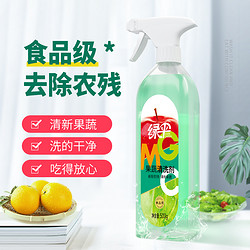 EVER GREEN 绿伞 GMC果蔬菜清洗剂500g/瓶