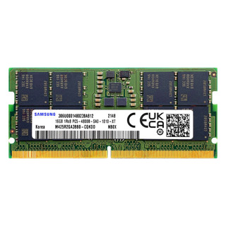 SAMSUNG 三星 DDR5 4800Hz  笔记本内存条 16G 普条