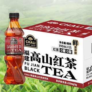 CHALI 茶里 福建高山红茶 390ml*15瓶