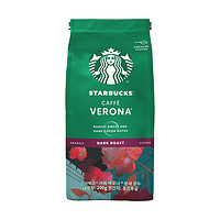 88VIP：STARBUCKS 星巴克 彿罗娜 深度烘焙 咖啡粉200g