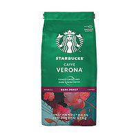 88VIP：STARBUCKS 星巴克 深度烘焙 弗罗娜研磨咖啡粉200g*1袋