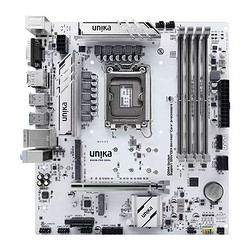 UNIKA 双敏 B660M PRO主板 B660/LGA1700 支持Intel12/13代CPU