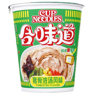 CUP NOODLES 合味道 方便面 5口味 77g*12杯（香辣牛肉味+海鲜风味+五香牛肉风味+猪骨浓汤风味+虾仁风味）