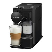 NESPRESSO 浓遇咖啡 Lattissima One F121 胶囊咖啡机+50颗意式浓缩 磨砂黑